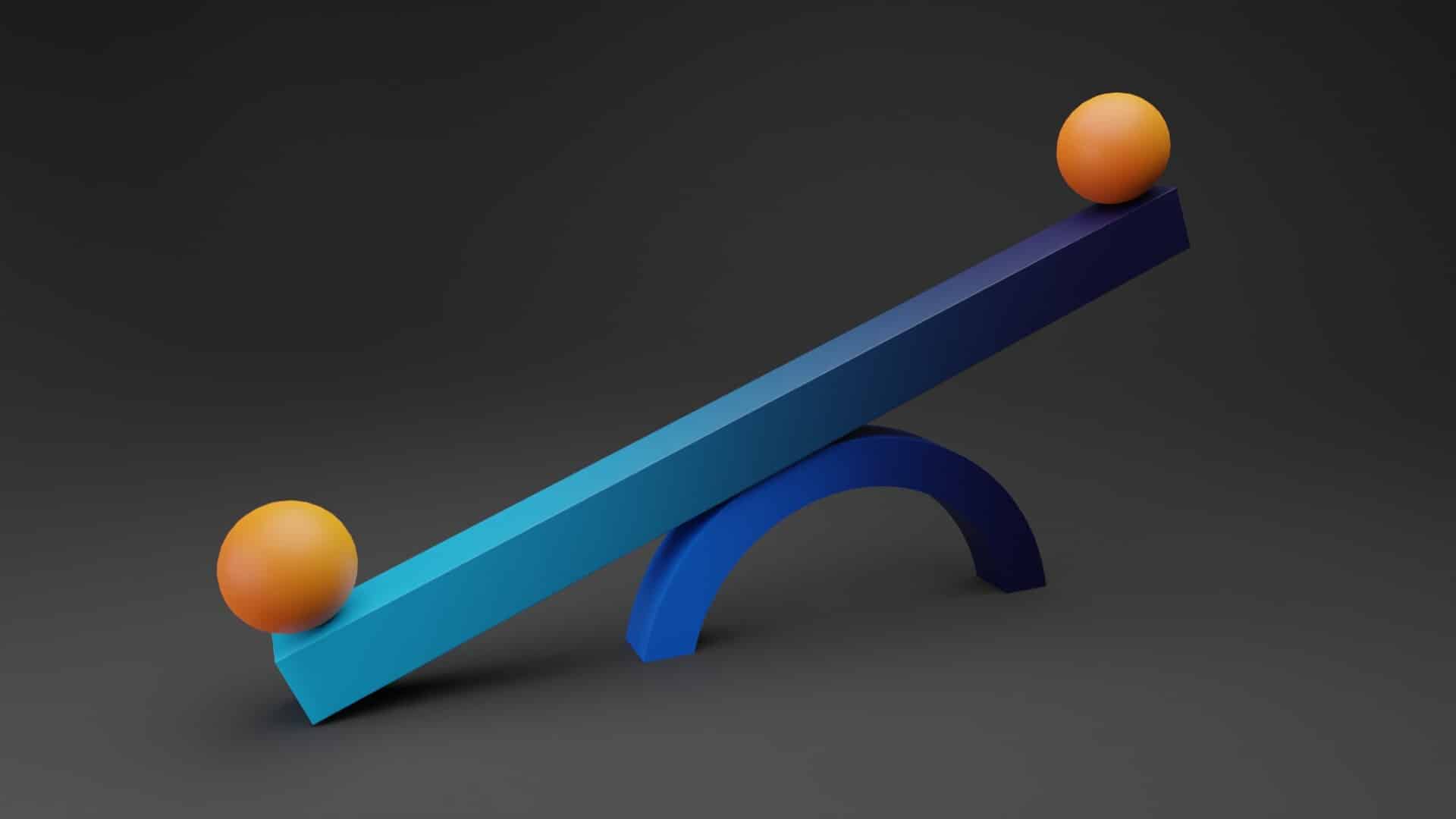 3D Created Image - seesaw